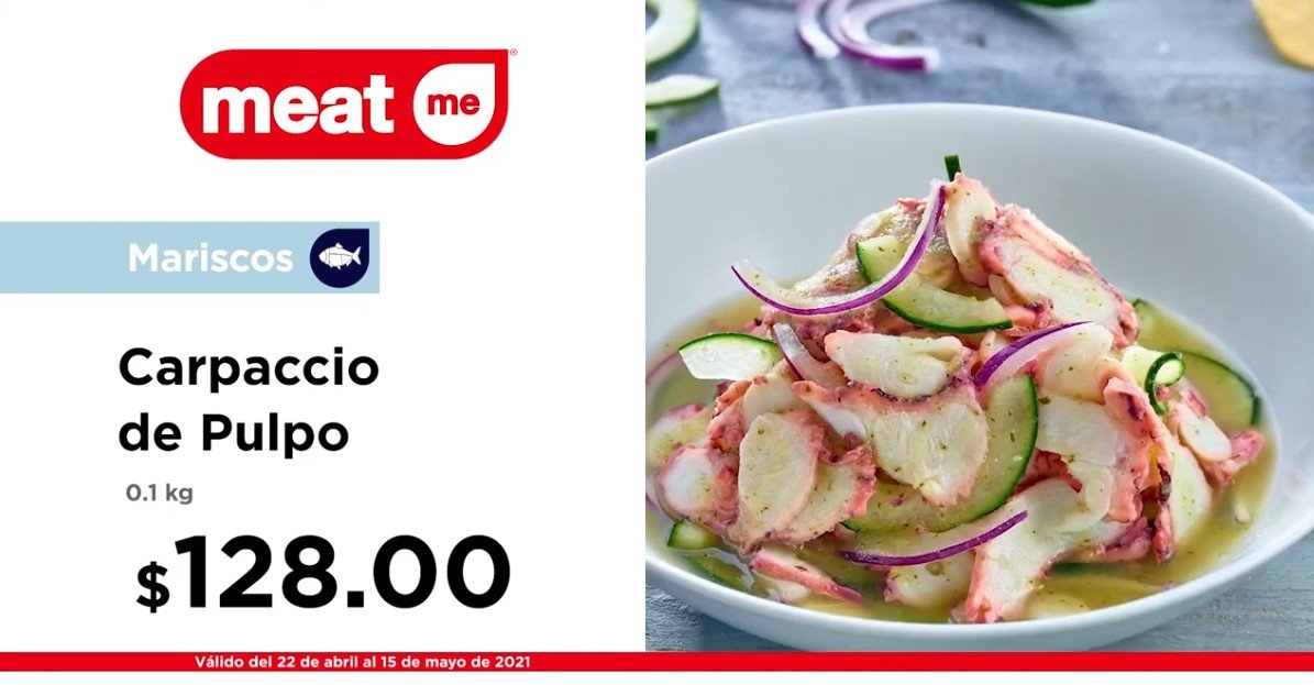 Meat Me — Catálogo en motion graphics